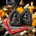 🌸 Sacred "Phra Khun Phaen with Guman Thong Back" – Ancient Bai Lan Powder Edition: Song Nam 57 Series by Luang Pu Khi, Wat Si Lamyong (2014) – The Ultimate Masterpiece for Irresistible Attraction, Seductive Charisma, and Miraculous Prosperity!