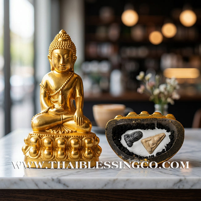 ✨🔥 Sacred "Phra Kring Chinabanchorn" – Plod Rok & Serm Sap Edition (Disease-Free & Wealth-Enhancing): Luang Ta Or, Wat Chong Khae (2025) – The Divine Engine for Golden Abundance, Radiant Vitality, and Unstoppable Life Elevation!