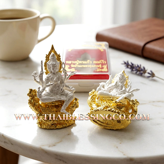 🐘 Sacred "Phra Kring Mahaphrom Erawan" (The Great Brahma & Erawan) – Jewelry-Grade Bronze Edition: Luang Pu Nen Kaeo, Wat Ban Kaset Thung Setthi (2018) – The Ultimate Engine for Divine Status, Sovereign Authority, and Aesthetic Prosperity!