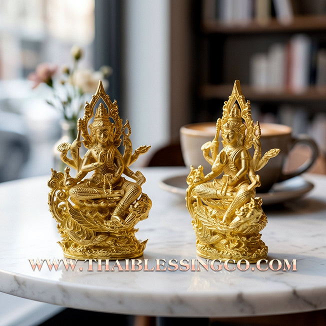 🐘 Sacred "Phra Kring Mahaphrom Erawan" (The Great Brahma & Erawan) – Thong Deva Edition: Luang Pu Nen Kaeo, Wat Ban Kaset Thung Setthi (2018) – The Ultimate Engine for Divine Success, Sovereign Authority, and Infinite Prosperity!