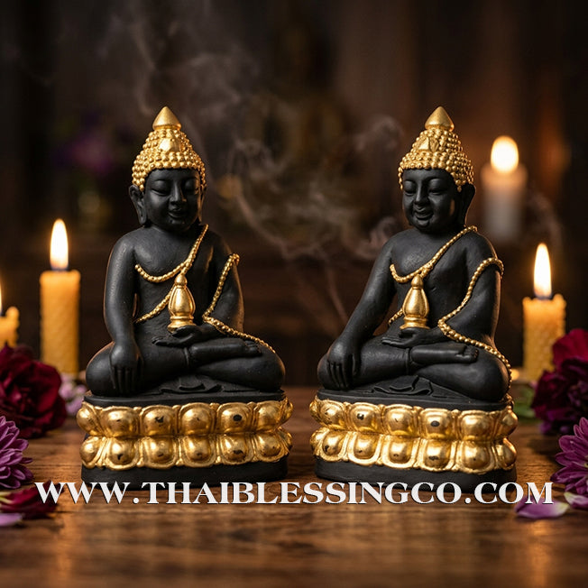 ✨🔥 Sacred "Phra Kring" Medicine Buddha – Gold-Leaf Altar Edition: Luang Ta Or, Wat Chong Khae (2024) – The Divine Engine for Golden Abundance, Royal Presence, and Unstoppable Life Elevation!