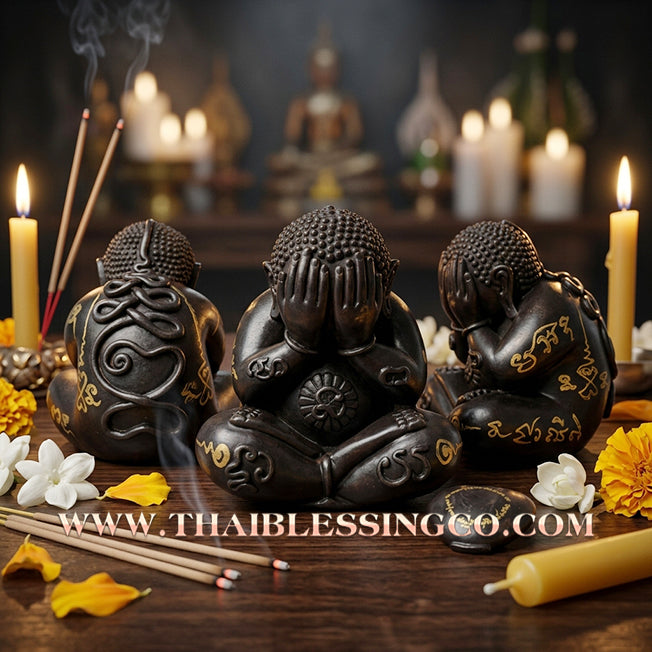 ✨🔥 Sacred "Phra Kring Pidta Maha Lap" (The Divine Eye-Closing Buddha of Infinite Fortune) – Blackened Bronze Altar Edition: Luang Pu Rod, Wat Khok Krom (2019) – The Ultimate Engine for Financial Secrecy, Market Dominance, and Unstoppable Life Elevation!