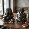 ✨🔥 Sacred "Phra Kring Pidta Maha Lap" (The Divine Eye-Closing Buddha of Infinite Fortune) – Blackened Bronze Altar Edition: Luang Pu Rod, Wat Khok Krom (2019) – The Ultimate Engine for Financial Secrecy, Market Dominance, and Unstoppable Life Elevation!