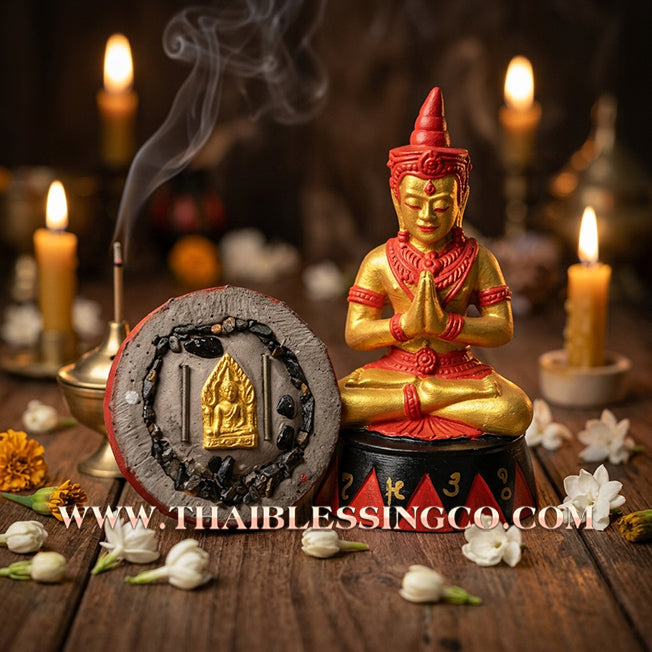 ✨🔥 Sacred "Phra Ngang Phaya Mon" (The Sovereign Deity of Enchantment) – Magic Herb Infusion Altar Edition: Arjan Kongsak, Mon Lanna (2016) – The High-Vibration Engine for Hypnotic Charm, Market Dominance, and Unstoppable Life Elevation!