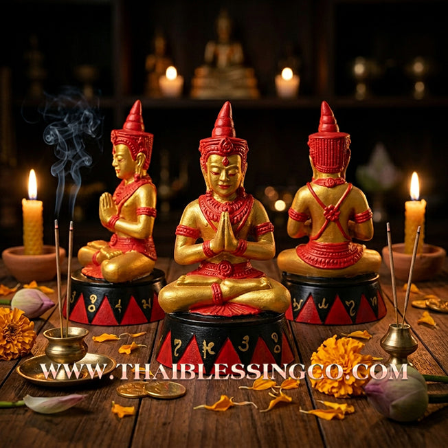 ✨🔥 Sacred "Phra Ngang Phaya Mon" (The Sovereign Deity of Enchantment) – Magic Herb Infusion Altar Edition: Arjan Kongsak, Mon Lanna (2016) – The High-Vibration Engine for Hypnotic Charm, Market Dominance, and Unstoppable Life Elevation!