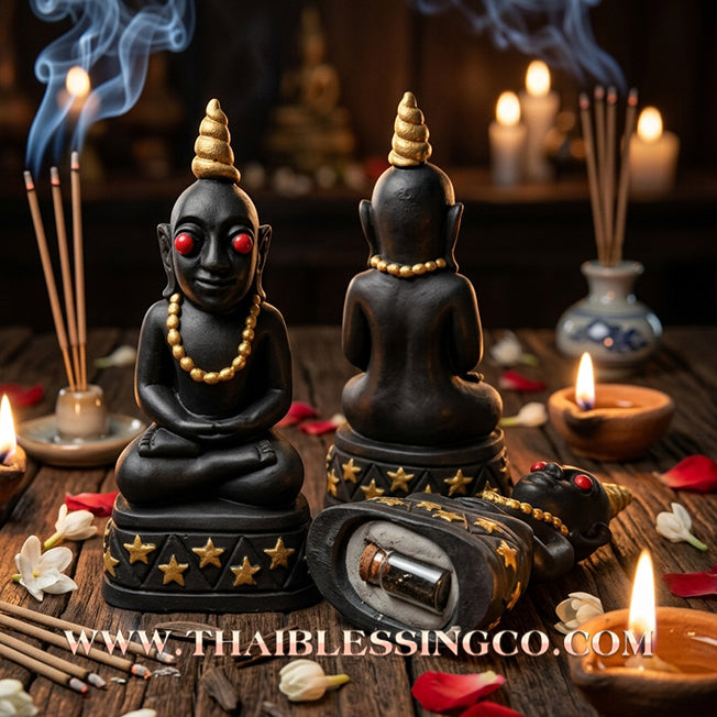 🔥 Sacred "Phra Ngang" (The Sovereign of Attraction & Hidden Wealth) – Altar Statue: Arjan Amnat, Maha Veero Meditation Center (2020) – The High-Velocity Engine for Magnetic Influence, Market Dominance, and Unstoppable Financial Victory!