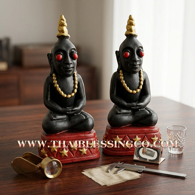 🔥 Sacred "Phra Ngang" (The Sovereign of Attraction & Hidden Wealth) – Altar Statue: Arjan Amnat, Maha Veero Meditation Center (2020) – The High-Velocity Engine for Magnetic Influence, Market Dominance, and Unstoppable Financial Victory!