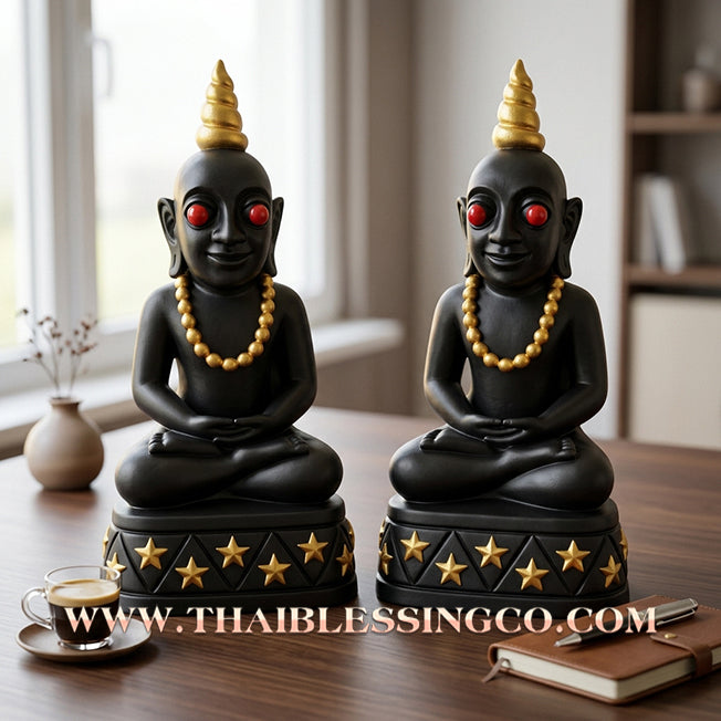 🔥 Sacred "Phra Ngang" (The Sovereign of Attraction & Hidden Wealth) – Altar Statue: Arjan Amnat, Maha Veero Meditation Center (2020) – The High-Velocity Engine for Magnetic Influence, Market Dominance, and Unstoppable Financial Victory!
