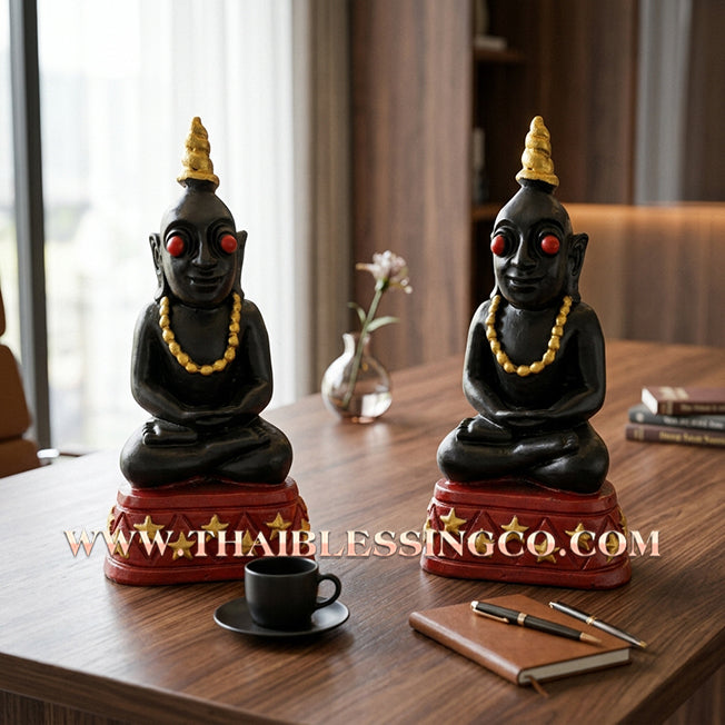 🔥 Sacred "Phra Ngang" (The Sovereign of Attraction & Hidden Wealth) – Altar Statue: Arjan Amnat, Maha Veero Meditation Center (2020) – The High-Velocity Engine for Magnetic Influence, Market Dominance, and Unstoppable Financial Victory!