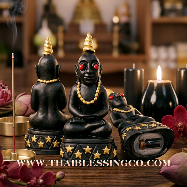 🔥 Sacred "Phra Ngang" (The Sovereign of Attraction & Hidden Wealth) – Altar Statue: Arjan Amnat, Maha Veero Meditation Center (2020) – The High-Velocity Engine for Magnetic Influence, Market Dominance, and Unstoppable Financial Victory!