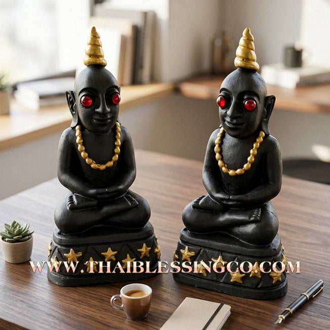 🔥 Sacred "Phra Ngang" (The Sovereign of Attraction & Hidden Wealth) – Altar Statue: Arjan Amnat, Maha Veero Meditation Center (2020) – The High-Velocity Engine for Magnetic Influence, Market Dominance, and Unstoppable Financial Victory!