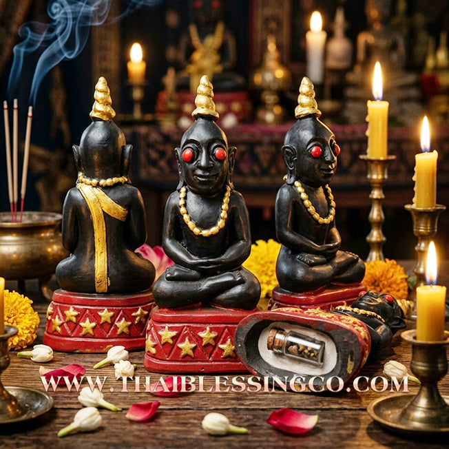 🔥 Sacred "Phra Ngang" (The Sovereign of Attraction & Hidden Wealth) – Altar Statue: Arjan Amnat, Maha Veero Meditation Center (2020) – The High-Velocity Engine for Magnetic Influence, Market Dominance, and Unstoppable Financial Victory!