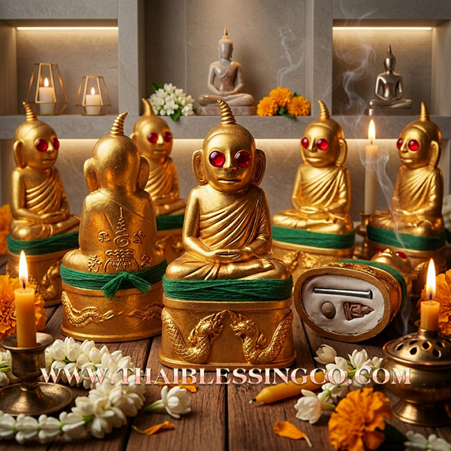 🔥 Sacred "Phra Ngang" (The Sovereign of Attraction & Hidden Wealth) – Altar Statue: Kruba Baeng, Wat Ban Tanot (2025) – The High-Velocity Engine for Magnetic Influence, Market Dominance, and Unstoppable Prosperity!