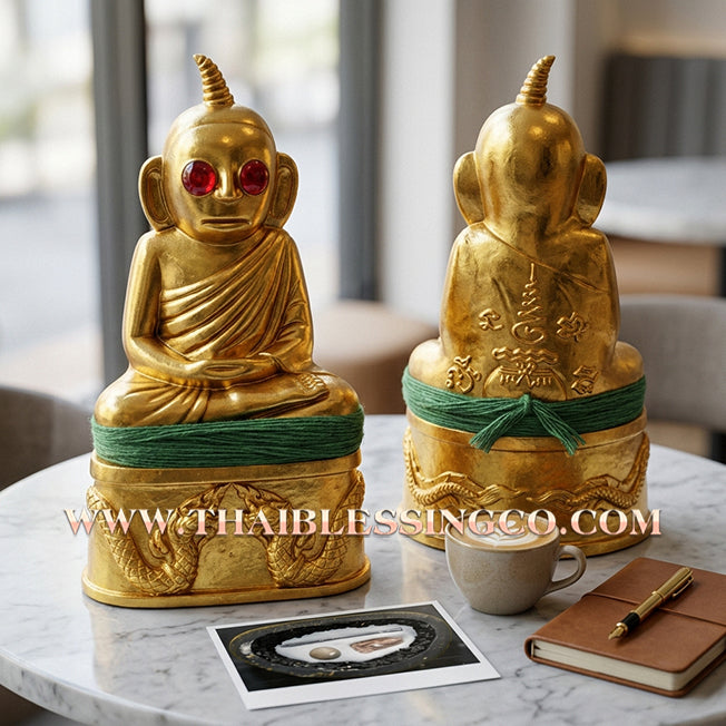 🔥 Sacred "Phra Ngang" (The Sovereign of Attraction & Hidden Wealth) – Altar Statue: Kruba Baeng, Wat Ban Tanot (2025) – The High-Velocity Engine for Magnetic Influence, Market Dominance, and Unstoppable Prosperity!