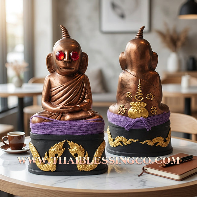 🔥 Sacred "Phra Ngang" (The Sovereign of Attraction & Hidden Wealth) – Altar Statue: Kruba Baeng, Wat Ban Tanot (2025) – The High-Velocity Engine for Magnetic Influence, Market Dominance, and Unstoppable Prosperity!