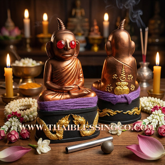 🔥 Sacred "Phra Ngang" (The Sovereign of Attraction & Hidden Wealth) – Altar Statue: Kruba Baeng, Wat Ban Tanot (2025) – The High-Velocity Engine for Magnetic Influence, Market Dominance, and Unstoppable Prosperity!
