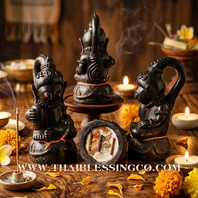 🔥 Sacred "Phra Ngang" (The Sovereign of Attraction & Wealth) – Altar Statue: Arjan Sala Boon Khong (2019) – The High-Performance Engine for Magnetic Influence, Market Dominance, and Unstoppable Financial Victory!
