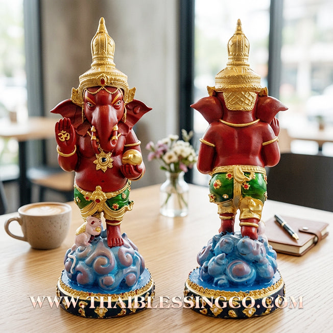 ✨🔥 Sacred "Phra Pikanet" (Ganesha: The Lord of Success & Remover of Obstacles) – Executive Altar Edition: Phra Arjan Pong, Wat Sai (2017) – The Divine Engine for Creative Breakthroughs, Commercial Victory, and Unstoppable Life Elevation!