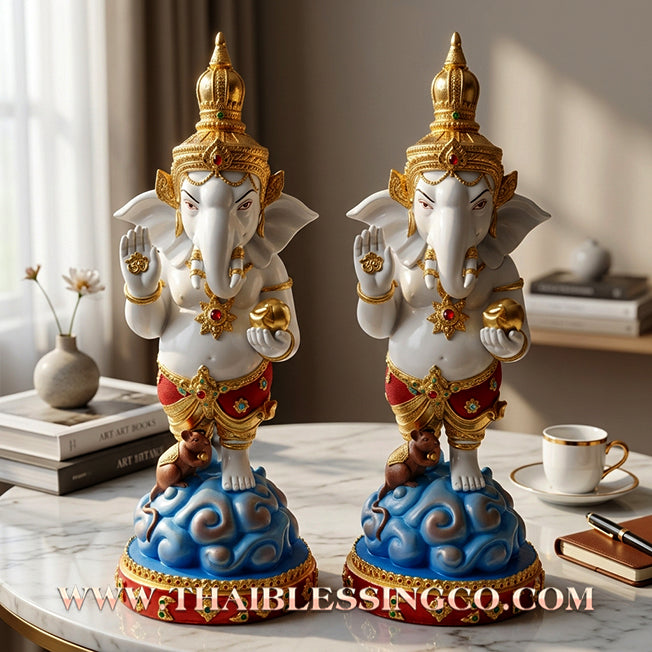 ✨🔥 Sacred "Phra Pikanet" (Ganesha: The Lord of Success & Remover of Obstacles) – Executive Altar Edition: Phra Arjan Pong, Wat Sai (2017) – The Divine Engine for Creative Breakthroughs, Commercial Victory, and Unstoppable Life Elevation!