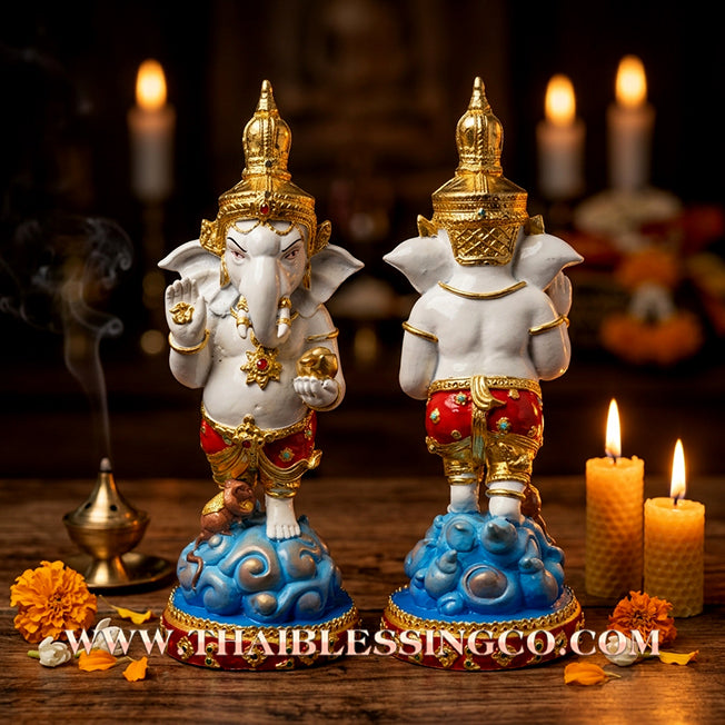 ✨🔥 Sacred "Phra Pikanet" (Ganesha: The Lord of Success & Remover of Obstacles) – Executive Altar Edition: Phra Arjan Pong, Wat Sai (2017) – The Divine Engine for Creative Breakthroughs, Commercial Victory, and Unstoppable Life Elevation!