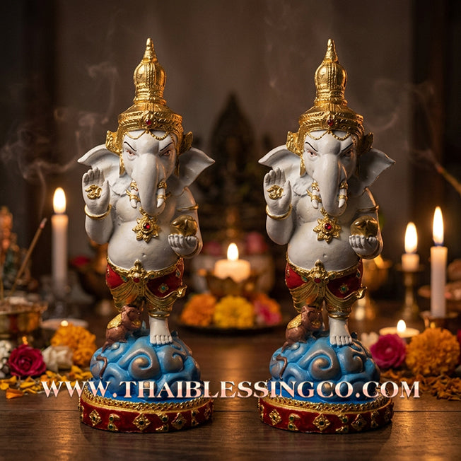 ✨🔥 Sacred "Phra Pikanet" (Ganesha: The Lord of Success & Remover of Obstacles) – Executive Altar Edition: Phra Arjan Pong, Wat Sai (2017) – The Divine Engine for Creative Breakthroughs, Commercial Victory, and Unstoppable Life Elevation!