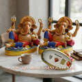 🔥 Sacred "Phra Pikanet" (Lord Ganesha) – Painted Samrit Bronze Altar Edition: The Divine Engine for Barrier-Breaking Prosperity, Infinite Wealth, and Unstoppable Life Elevation!