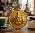 ☀️ Sacred Phra Rahu "Celestial Victory" Nano Medallion - Gold-Plated Bronze Edition (2026 Collector's Series) - Blessed by Kruba Kamfan, Wat Ko Chok