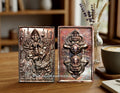 🌑 Sacred Phra Rahu on Garuda Talisman - Eternal Fortune & Destiny Transformation Edition (2012 Collector's Series) - Blessed by Luang Pu Somchai, Wat Khongkha - Copper Blackened Finish