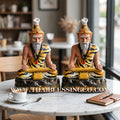 ✨🔥 Sacred "Phra Reusi Bod Ya" (The Medicine-Grinding Hermit) – Artisan Hand-Painted Bronze Edition: The Divine Engine for Total Debt Liquidation, Strategic Recovery, and Sovereign Prosperity!