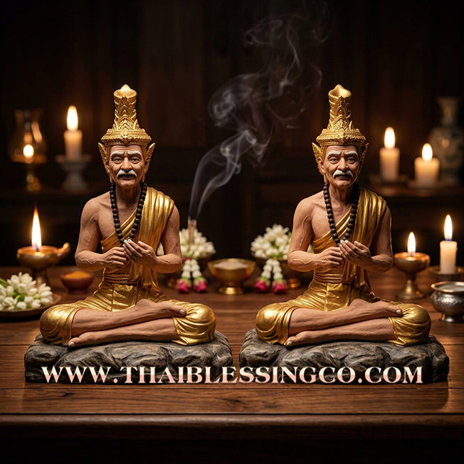 ✨🔥 Sacred "Phra Reusi Narot" (The Celestial Hermit Narada) – Sacred Mineral Ore Altar Edition: Luang Pho Fuen, Wat Sai (2011) – The Master Engine for Divine Wisdom, Infinite Wealth, and Unstoppable Life Elevation!