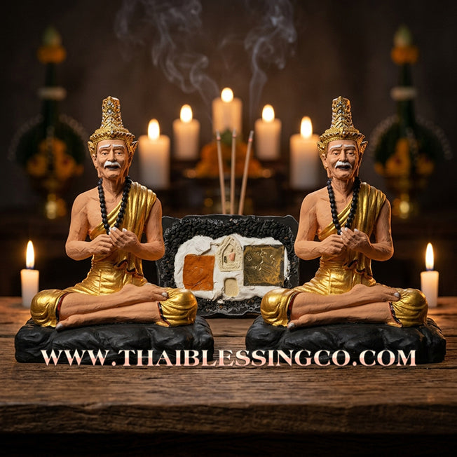 ✨🔥 Sacred "Phra Reusi Narot" (The Celestial Hermit Narada) – Sacred Mineral Ore Altar Edition: Luang Pho Fuen, Wat Sai (2011) – The Master Engine for Divine Wisdom, Infinite Wealth, and Unstoppable Life Elevation!