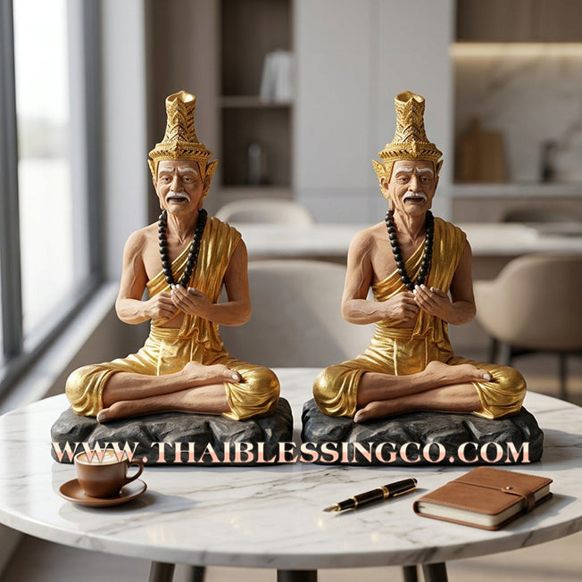 ✨🔥 Sacred "Phra Reusi Narot" (The Celestial Hermit Narada) – Sacred Mineral Ore Altar Edition: Luang Pho Fuen, Wat Sai (2011) – The Master Engine for Divine Wisdom, Infinite Wealth, and Unstoppable Life Elevation!