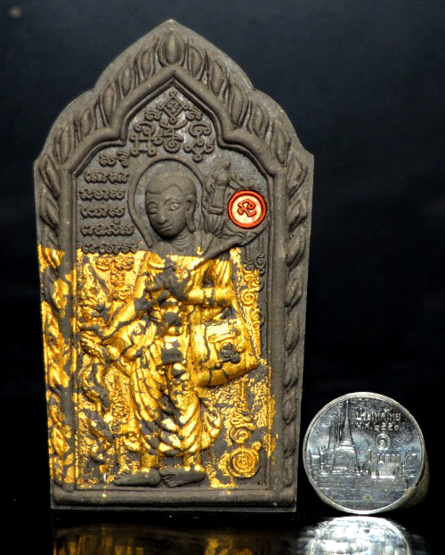 ✨ Sacred Phra Si Wali "To Ngoen-To Thong" - Divine Wealth Multiplier Amulet with Jindamanee Pearls & Triple Takrut (2009 Edition by Luang Pho Chuet, Wat Pho Setthi) - Premium Prosperity & Business Success Charm