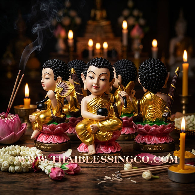 🔥 Sacred "Phra Sivali Setthee Nguen Lan" (The Millionaire Apostle of Infinite Fortune) – Hand-Painted Bronze Altar Edition:The Ultimate Engine for Constant Wealth, Global Trade Victory, and Unstoppable Life Elevation!