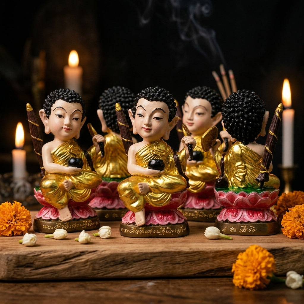 🔥 Sacred "Phra Sivali Setthee Nguen Lan" (The Millionaire Apostle of Infinite Fortune) – Hand-Painted Bronze Altar Edition:The Ultimate Engine for Constant Wealth, Global Trade Victory, and Unstoppable Life Elevation!