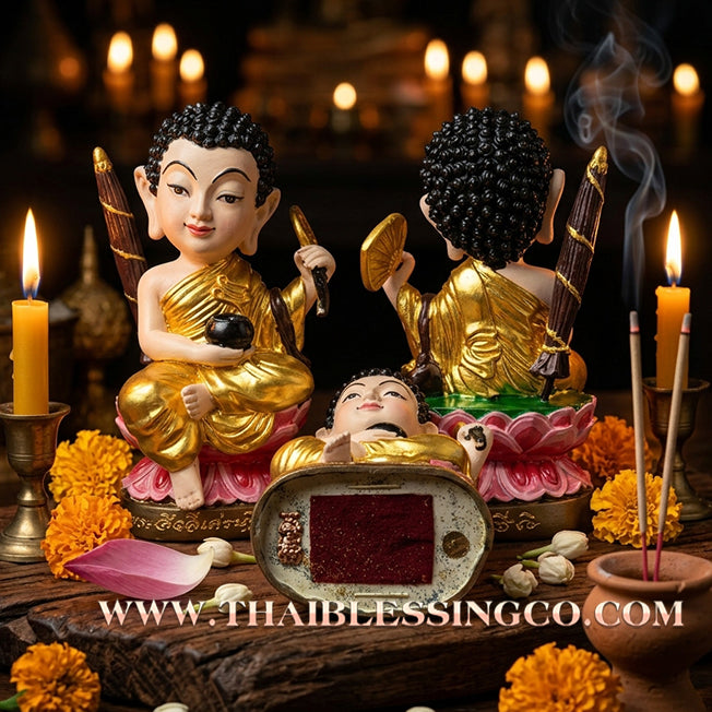 🔥 Sacred "Phra Sivali Setthee Nguen Lan" (The Millionaire Apostle of Infinite Fortune) – Hand-Painted Bronze Altar Edition:The Ultimate Engine for Constant Wealth, Global Trade Victory, and Unstoppable Life Elevation!