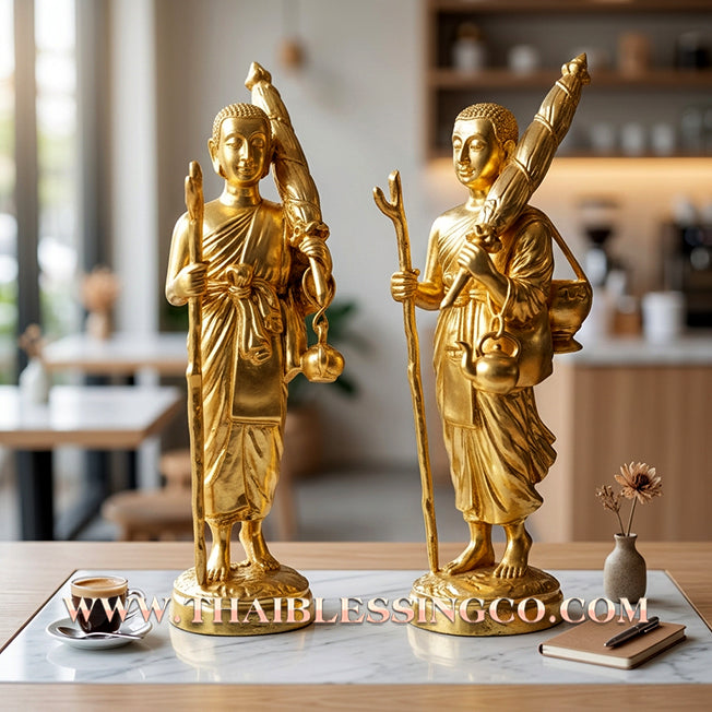 🔥 Sacred "Phra Sivali" (The Apostle of Boundless Fortune) – Gold-Leaf Bronze Altar Edition: – The Ultimate Engine for Infinite Wealth, Global Trade Dominance, and Unstoppable Life Elevation!