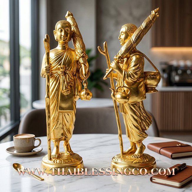 🔥 Sacred "Phra Sivali" (The Apostle of Boundless Fortune) – Gold-Leaf Bronze Altar Edition: – The Ultimate Engine for Infinite Wealth, Global Trade Dominance, and Unstoppable Life Elevation!