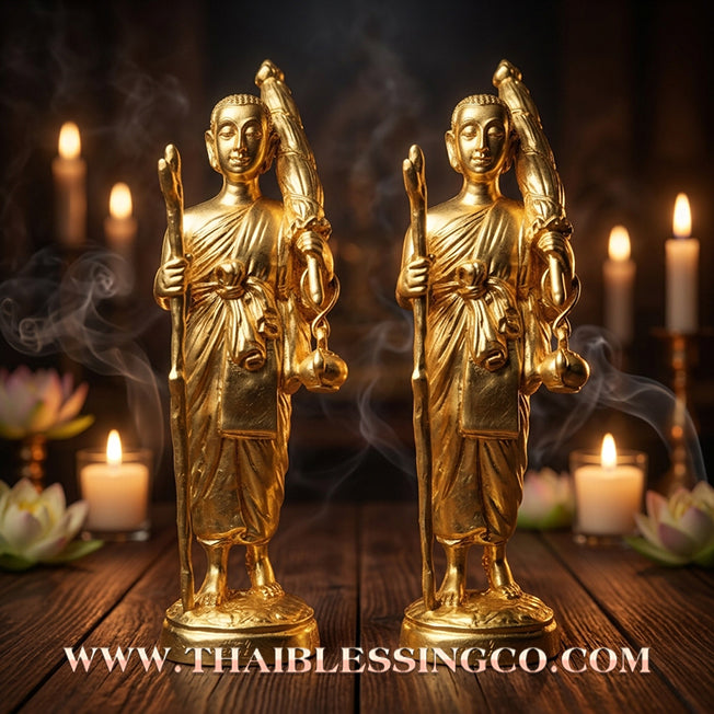 🔥 Sacred "Phra Sivali" (The Apostle of Boundless Fortune) – Gold-Leaf Bronze Altar Edition: – The Ultimate Engine for Infinite Wealth, Global Trade Dominance, and Unstoppable Life Elevation!
