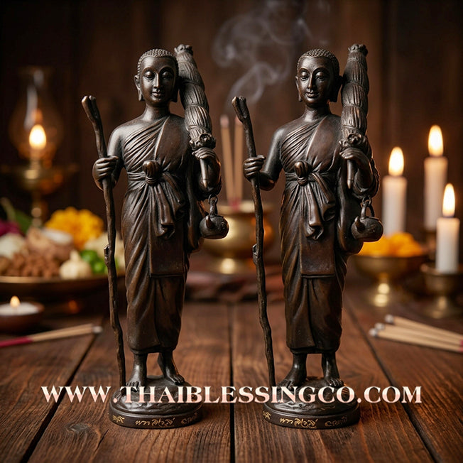 🔥 Sacred "Phra Sivali" (The Apostle of Infinite Fortune) – Blackened Bronze Altar Edition:Luang Pu Key, Wat Sri Lamyong (2008) – The Ultimate Engine for Non-Stop Abundance, Global Trade Dominance, and Unstoppable Financial Victory!