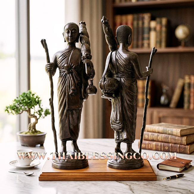🔥 Sacred "Phra Sivali" (The Apostle of Infinite Fortune) – Blackened Bronze Altar Edition:Luang Pu Key, Wat Sri Lamyong (2008) – The Ultimate Engine for Non-Stop Abundance, Global Trade Dominance, and Unstoppable Financial Victory!