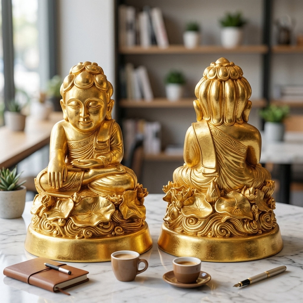 ✨🔥 Sacred "Phra Upakhut" (The Lord of Wealth & Victory) – Golden Resin Altar Edition: Luang Pu Saithong, Wat Sawang Arom (2025) – The Ultimate Engine for Financial Abundance, Absolute Protection, and Unstoppable Life Elevation!
