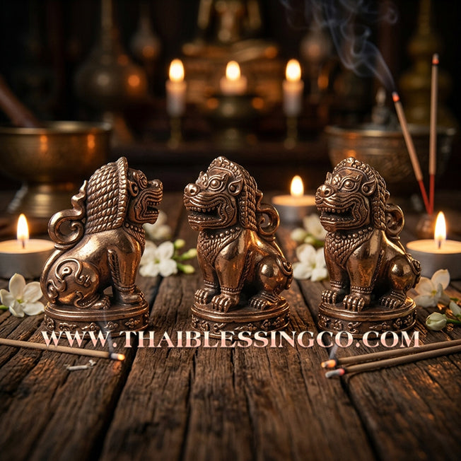 ✨🕉️ Sacred "Phraya Saming Dong" (Lord of the Deep Jungle Tiger) – Chanuan Sacred Bronze Edition: Luang Pho Sangthong, Wat Sri Sanga (2017 Exclusive) – The Ultimate Talisman for Absolute Command, Fearless Protection, and Apex Success!