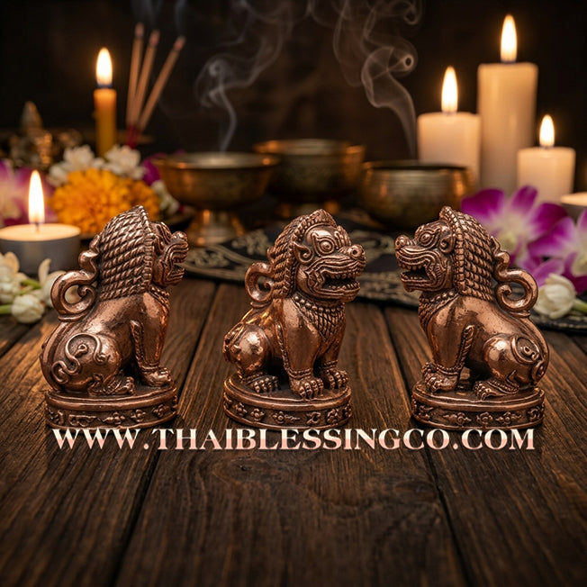 ✨🕉️ Sacred "Phraya Saming Dong" (Lord of the Deep Jungle Tiger) – Chanuan Sacred Bronze Edition: Luang Pho Sangthong, Wat Sri Sanga (2017 Exclusive) – The Ultimate Talisman for Absolute Command, Fearless Protection, and Apex Success!
