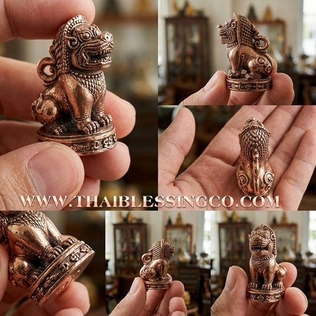 ✨🕉️ Sacred "Phraya Saming Dong" (Lord of the Deep Jungle Tiger) – Chanuan Sacred Bronze Edition: Luang Pho Sangthong, Wat Sri Sanga (2017 Exclusive) – The Ultimate Talisman for Absolute Command, Fearless Protection, and Apex Success!