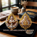 👹🕉️ Sacred Phuttha Sin "Thao Wessuwan" (God of Wealth) – Wessuwan No Edition: 3K Gold-Plated Bronze (2025) – The Ultimate Guardian for Infinite Prosperity, Sovereign Authority, and Divine Protection