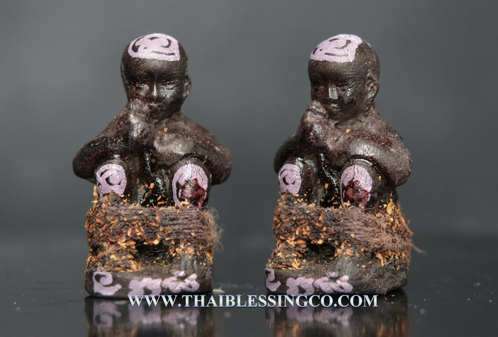 ✨ Sacred Prosperity Child: Blessed "Kuman Dud Rok" Amulet – Ancient Thai Wealth Magnet & Infinite Abundance Talisman (2014 Edition by Luang Pu In)