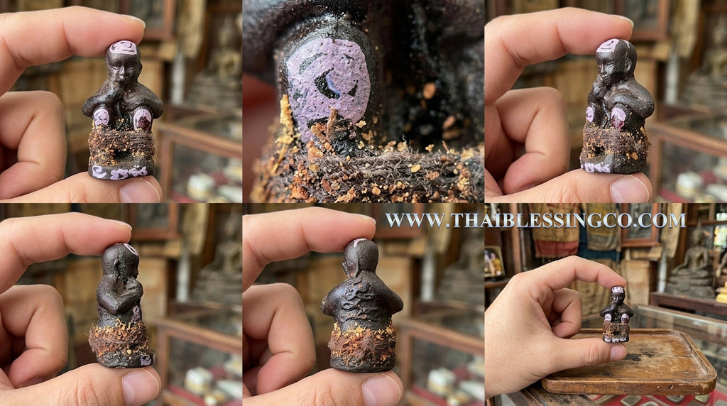 ✨ Sacred Prosperity Child: Blessed "Kuman Dud Rok" Amulet – Ancient Thai Wealth Magnet & Infinite Abundance Talisman (2014 Edition by Luang Pu In)