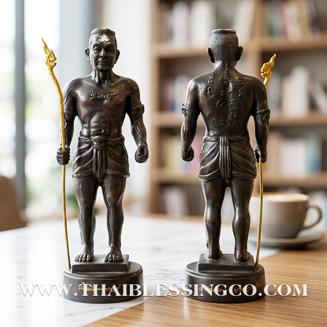 🏛️ Sacred "Pu Som Bandan Sap" (The Grand Treasurer Spirit) – Grand Altar Edition: Arjan Weeruthep Yan Khru Prasit – The Divine Engine for Infinite Wealth Accumulation, Sovereign Protection, and Unstoppable Life Elevation!