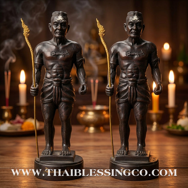 🏛️ Sacred "Pu Som Bandan Sap" (The Grand Treasurer Spirit) – Grand Altar Edition: Arjan Weeruthep Yan Khru Prasit – The Divine Engine for Infinite Wealth Accumulation, Sovereign Protection, and Unstoppable Life Elevation!